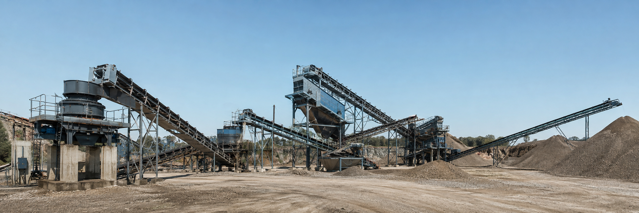 Quarry materials processing